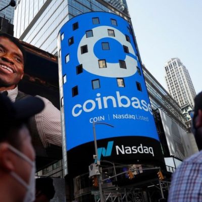 Coinbase limiting staking service for retail customers in four states By Reuters