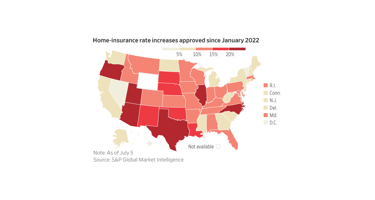 Home Insurers Are Charging More and Insuring Less