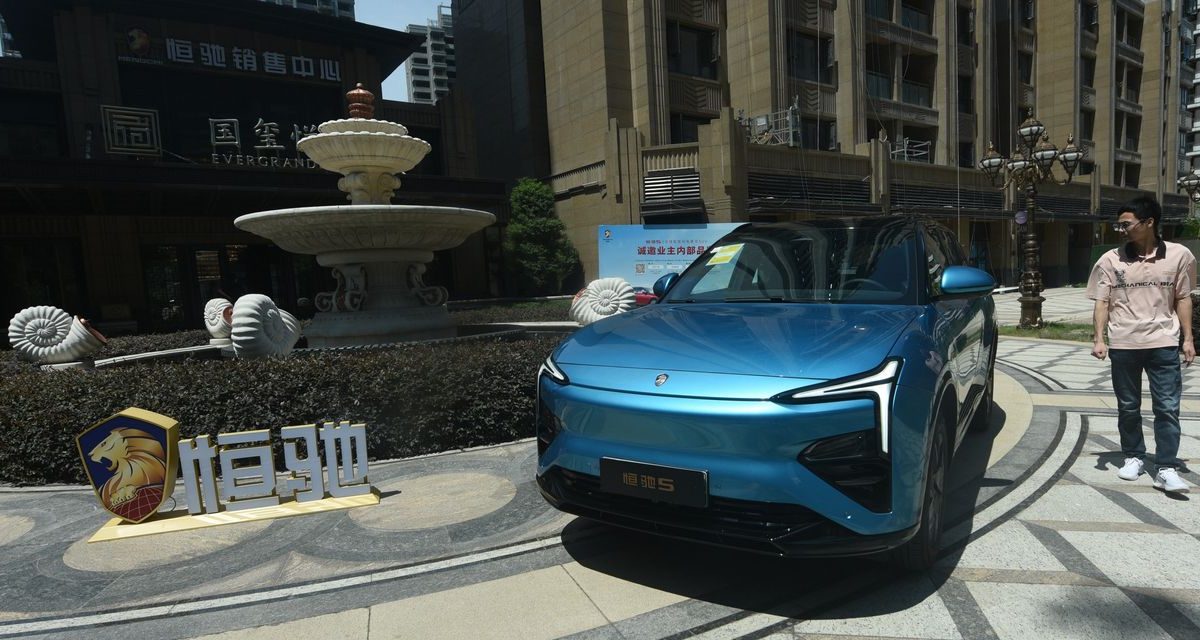 Dubai Automaker to Pump Cash Into China Evergrande's EV Business